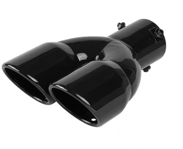 Car Exhaust Pipe Universal Double Stainless Steel-carbon
