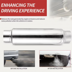 Universal Exhaust Muffler Pipe Resonator
