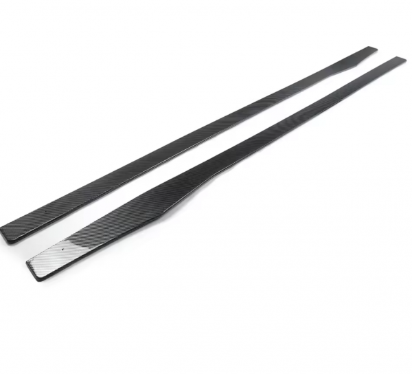 MERCEDES C CLASS W205 C205 A205 AMG STYLE SIDE SKIRTS EXTENSION BLADES 2014-2021