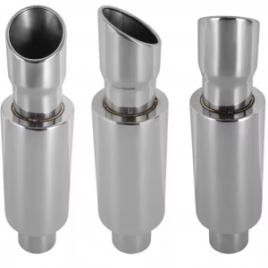 Stainless steel Pipe Rear Tail Throat Straight exhaust pipe-car tuning