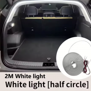 High-Brightness LED Trunk Ambient Light Strip – Wireless, Auto-Sensing Tailgate Lighting for Vehicle Interior Decoration